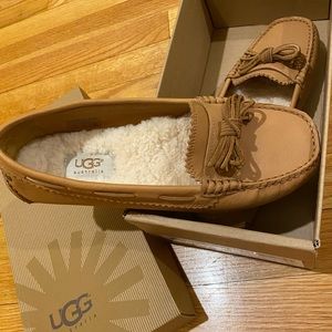Brand New Leather Ugg Moccasins